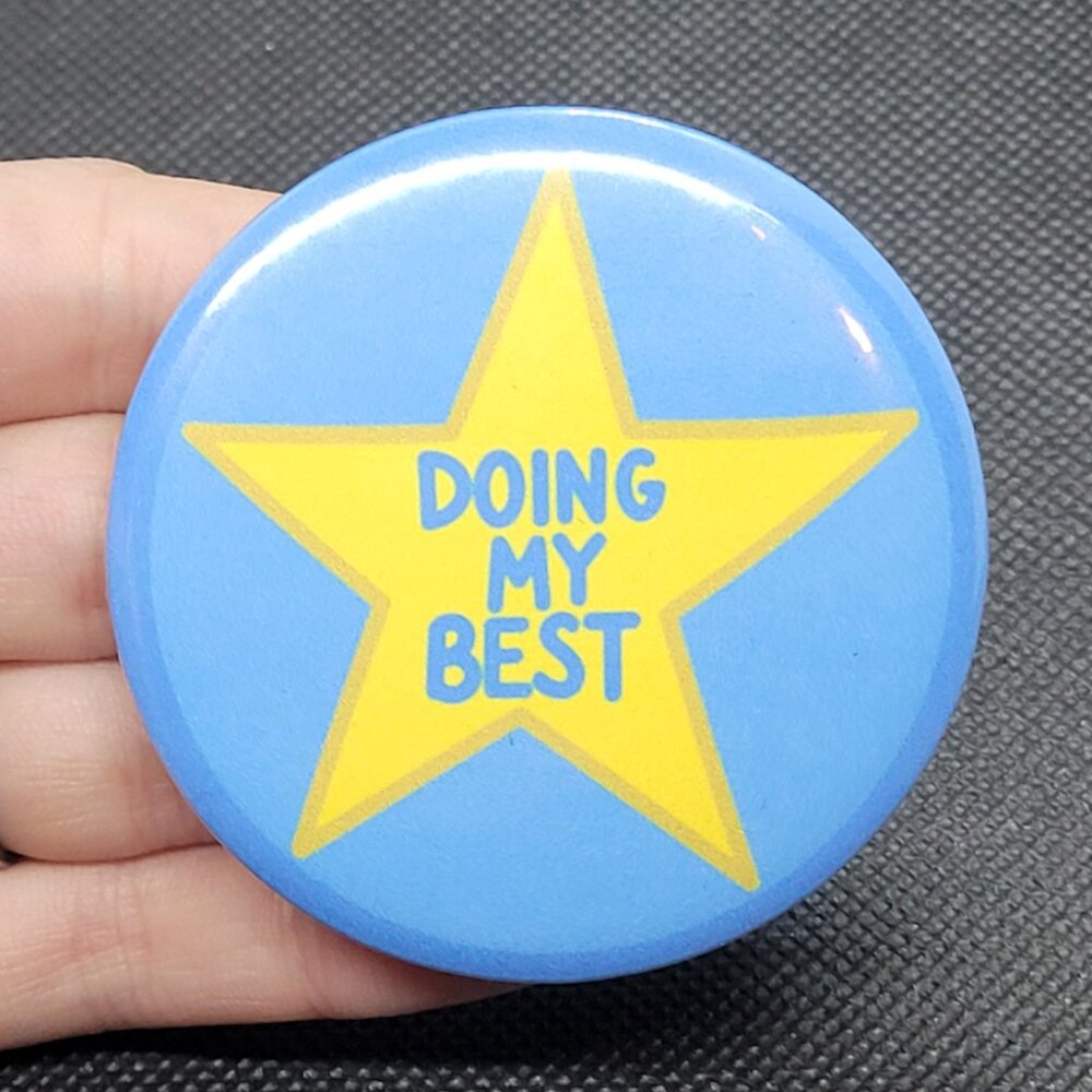 Sarcastic Stars Pinback Button Set 1 - Picture 9 of 16